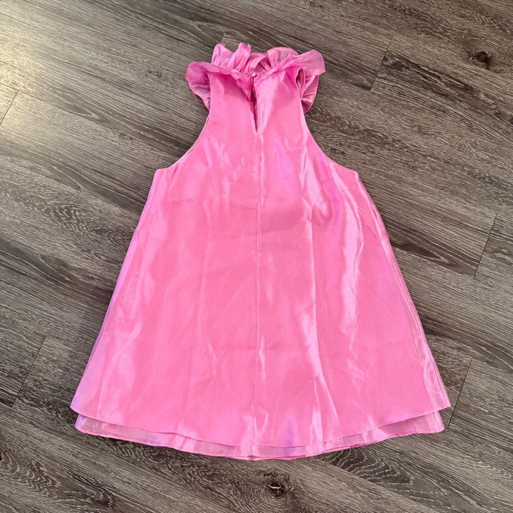 Lena Ruffle Neck Mini Dress - Picture 7 of 7